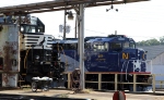 RNCX 1859 & NS 3080 bask in the morning sun in Glenwood Yard